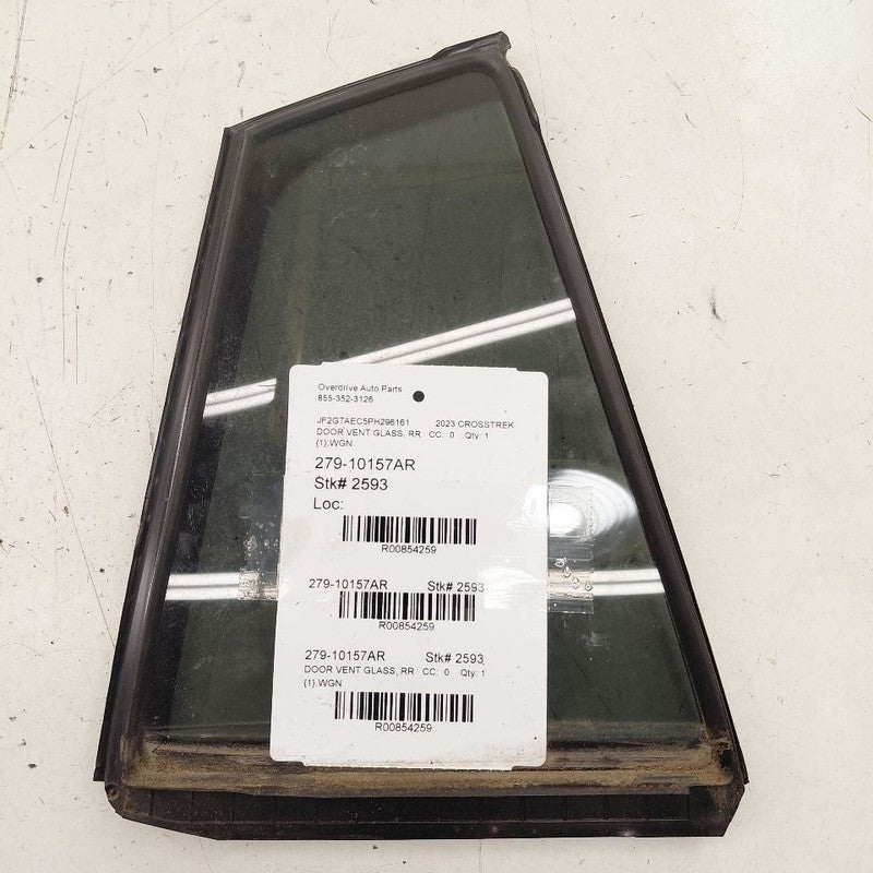 Passenger Right Rear Door Vent Glass Window Privacy Tint 21-23 XV Cros