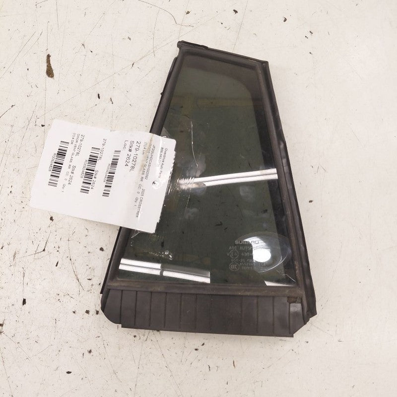 Left Rear Door Vent Glass Window Fits 24-25 XV Subaru Crosstrek