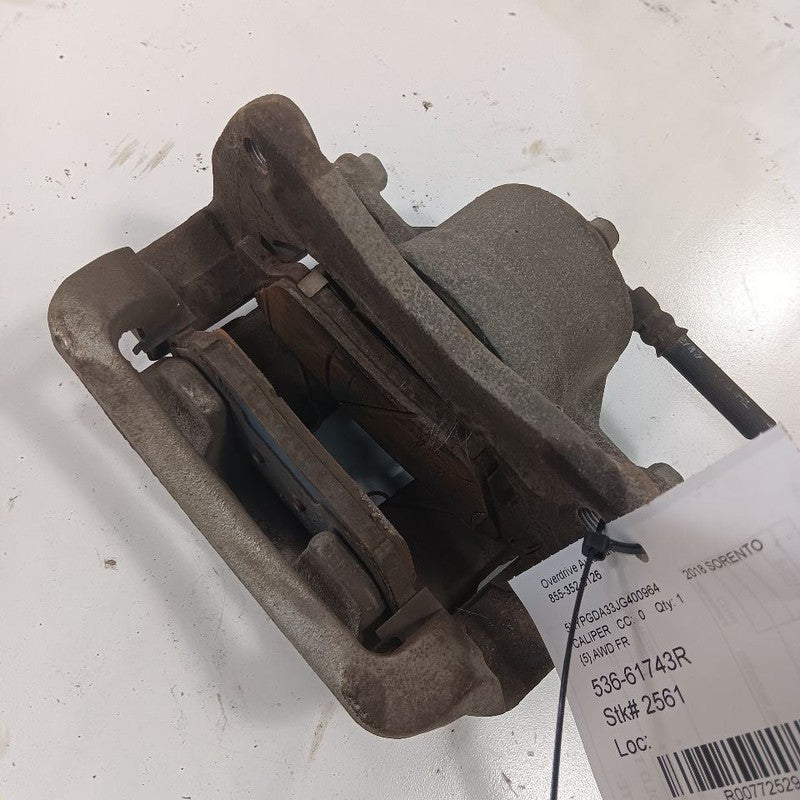 Passenger Right Front Brake Caliper Without Painted Calipers 16-20 Kia