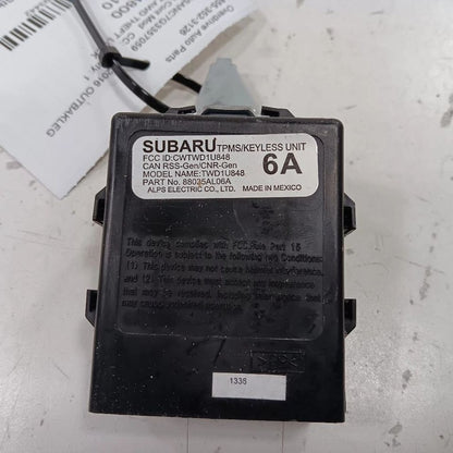 Theft-locking Keyless Entry ID 88035AL06A Fits 15-17 Subaru Legacy  OE
