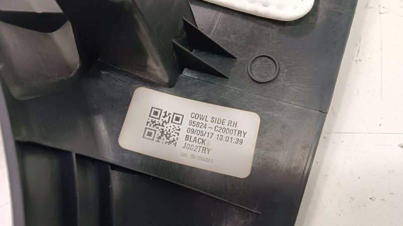 Hyundai Sonata Kick Panel Trim Right Passenger 2018 2019 OEM