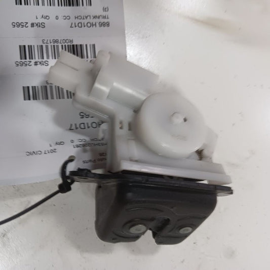 Honda Civic Trunk Latch 2016 2017 2018 2019