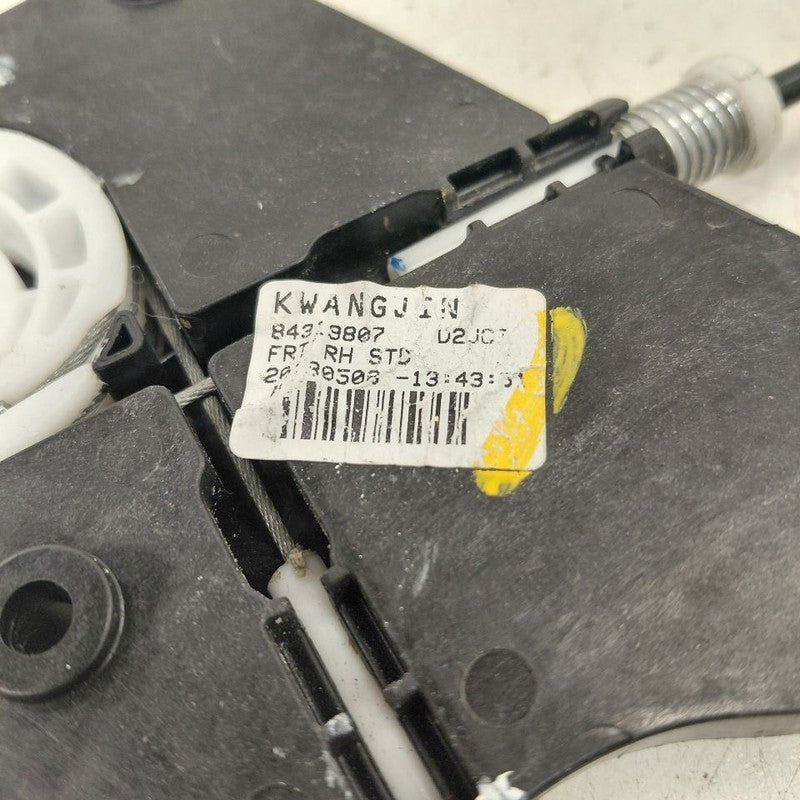 Passenger Right Front Window Regulator Track Fits 16-19 Chevy Volt