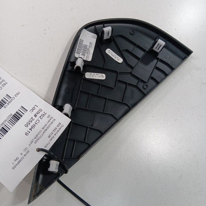 Jeep Compass Dash Side Cover Left Driver Trim Panel  2018 2019 2020 2021