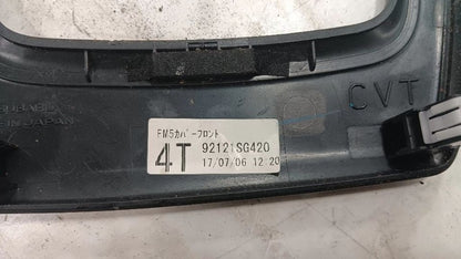 Subaru Forester Shifter Bezel Trim Shift Console Surround Trim  2017 2