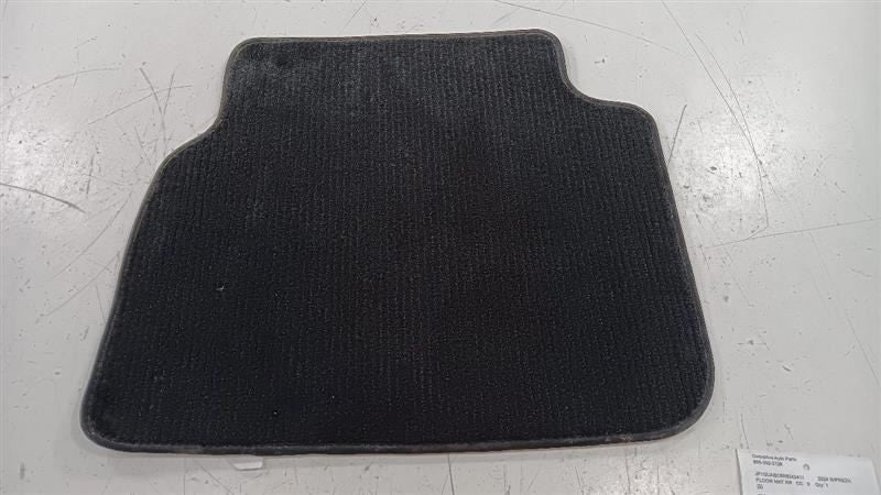 Subaru Impreza Floor Mat Right Passenger Side Rear 2024
