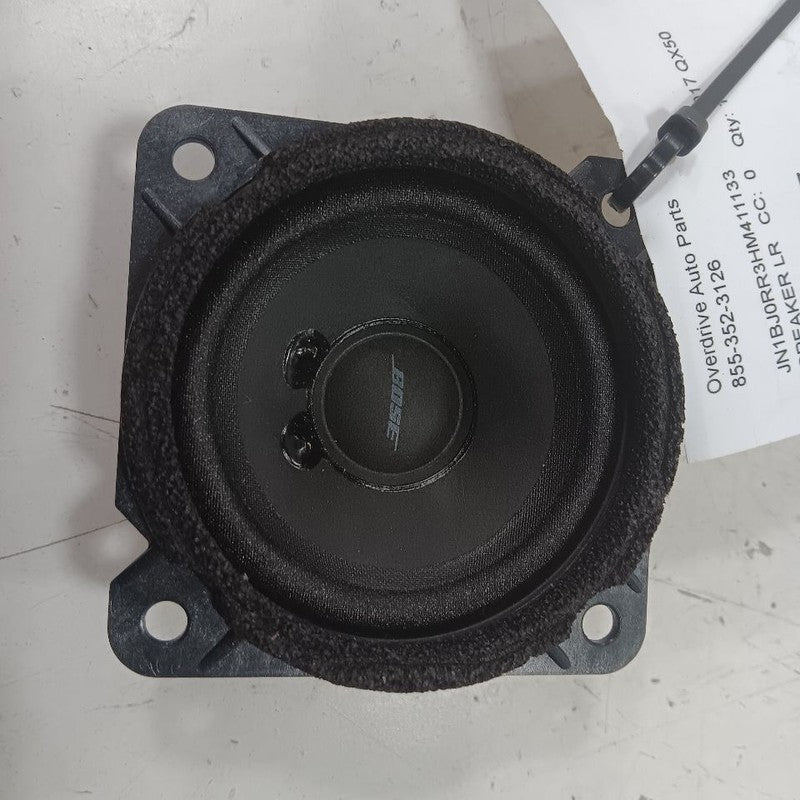INFINITI QX50 Speaker Left Driver Rear  2017 2016 2015 2014