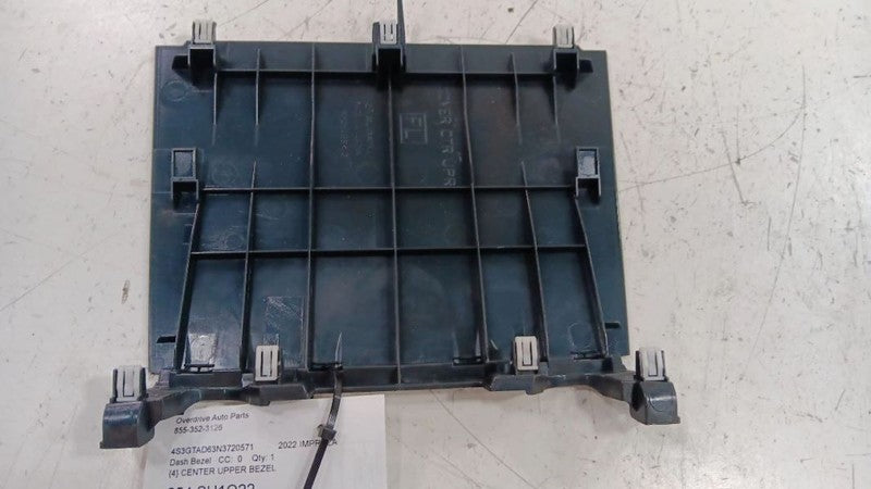 Subaru Impreza IMPREZA   2022 Dash Bezel2017 2018 2019 2020 2021 2022 
