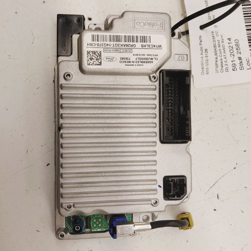 Communication Voice Recognition Sync Control Module Fits 19 Ford Edge 