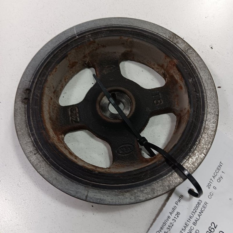 Harmonic Balancer Crankshaft Pulley 1.6L VIN 2 8th Digit Fits 10-19 Ki