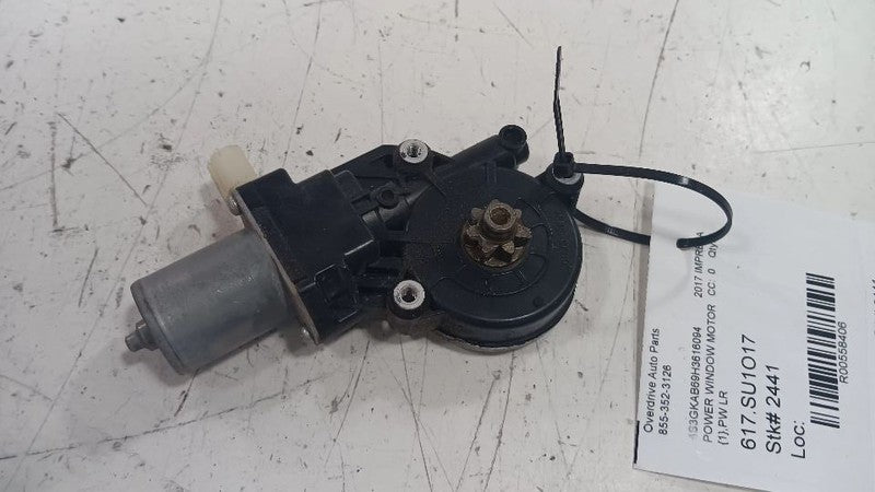 Subaru Impreza Left Rear Power Window Motor 2017 2018 2019 2020 2021 O