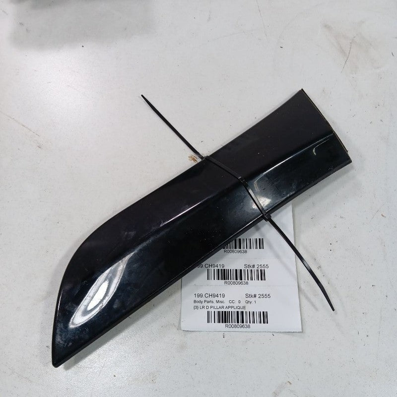 Jeep Compass Left Rear D Pillar Applique 2018 2019 2020 2021