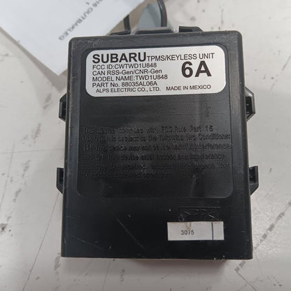 Theft-locking Keyless Start Control Unit Entry ID 88035AL06A 15-17 Sub