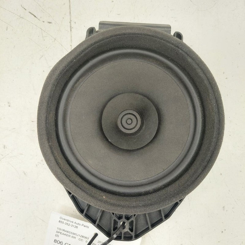 Chevy Volt Speaker Right Passenger Rear  2019 2018 2017 2016 OEM