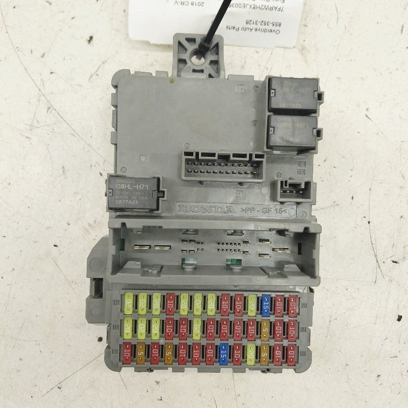 Honda CR-V Cabin Fuse Box Interior Inner Under Dash  2017 2018 2019