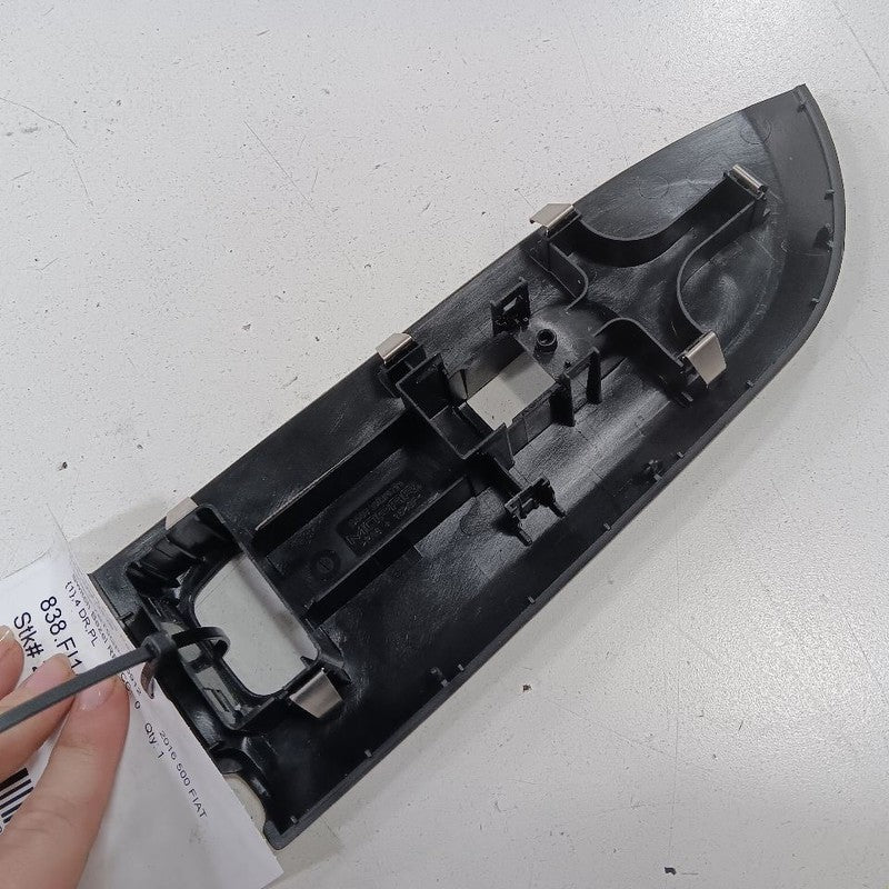 Fiat 500 Window Switch Bezel Trim Right Front 2016 2017 2018 OEM