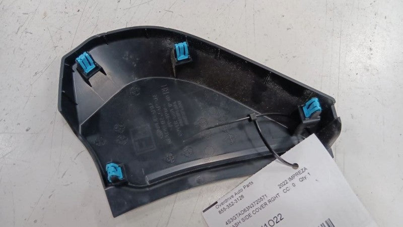 Subaru Impreza Dash Side Cover Right Passenger Trim Panel 2017 2018 20