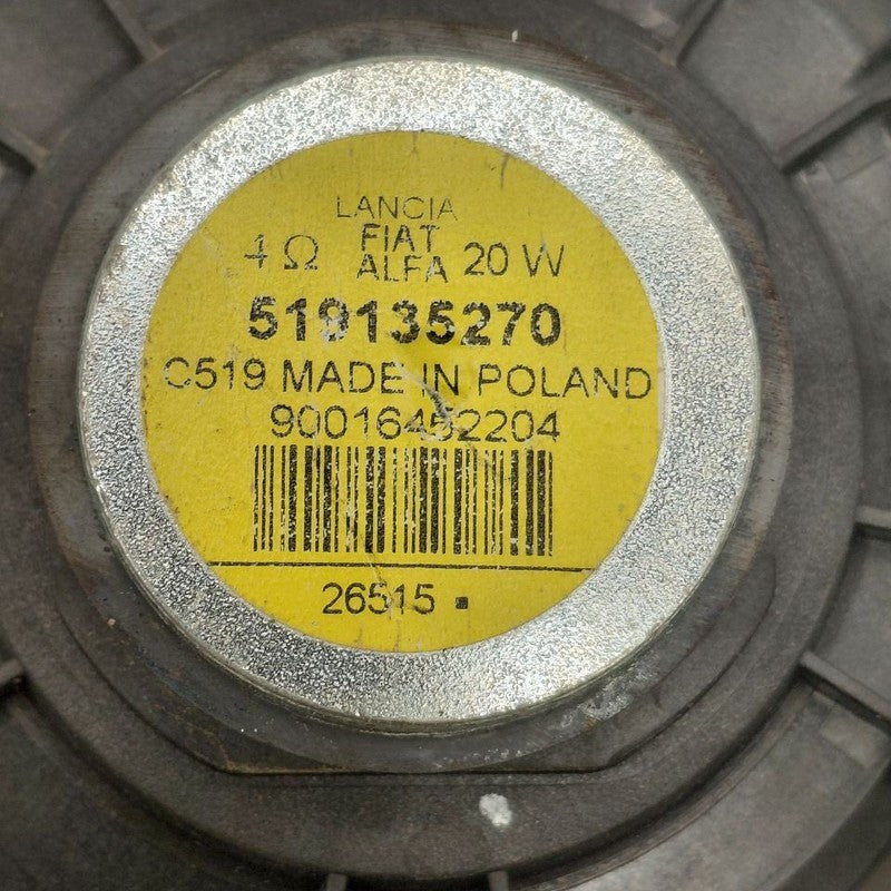 Fiat 500 X Model   Speaker Left Driver Rear  2016 2017