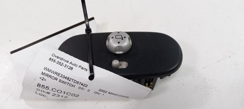 2002 MINI COOPER Mirror Switch View Power Door Mirror Switch 