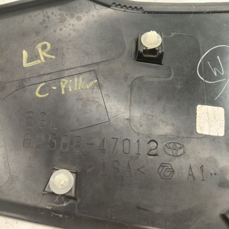 Toyota Prius Left Rear C-Pillar Trim 2022 2021 2020