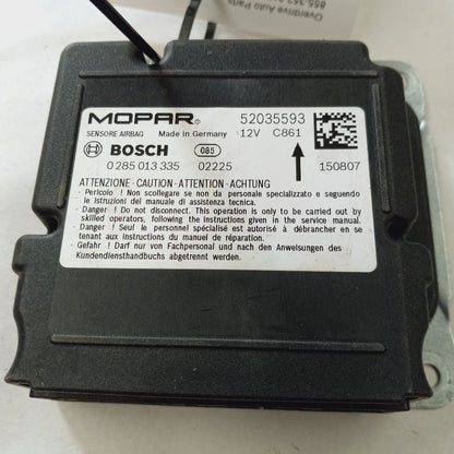 Restraint Control Module 4 Door X Model Fits 16-17 FIAT 500