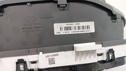 Speedometer Gauge Cluster US Market MPH 4.2" Display Screen Fits 18 SO