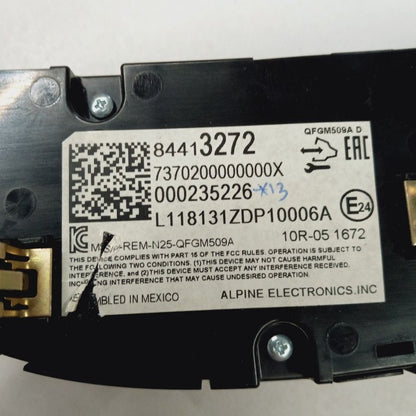 Temperature Control Heat AC Switch W/ Heated Seat KA1 ID 84413272 18 C