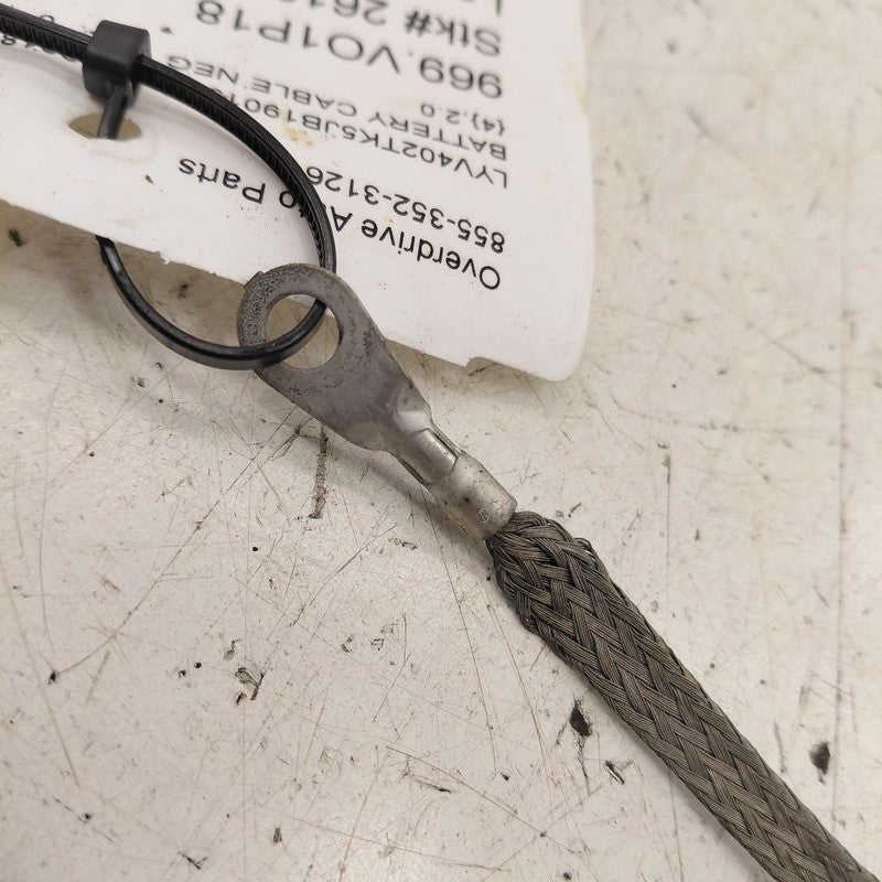 Volvo S60 Negative Battery Cable  2018 2017 2016