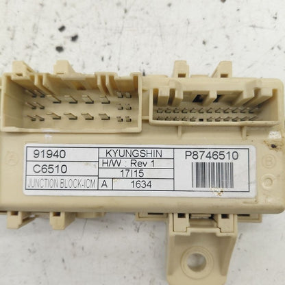 Kia Sorento Fuse Relay Junction Box Module {91940C6510} 2018 2017 2016