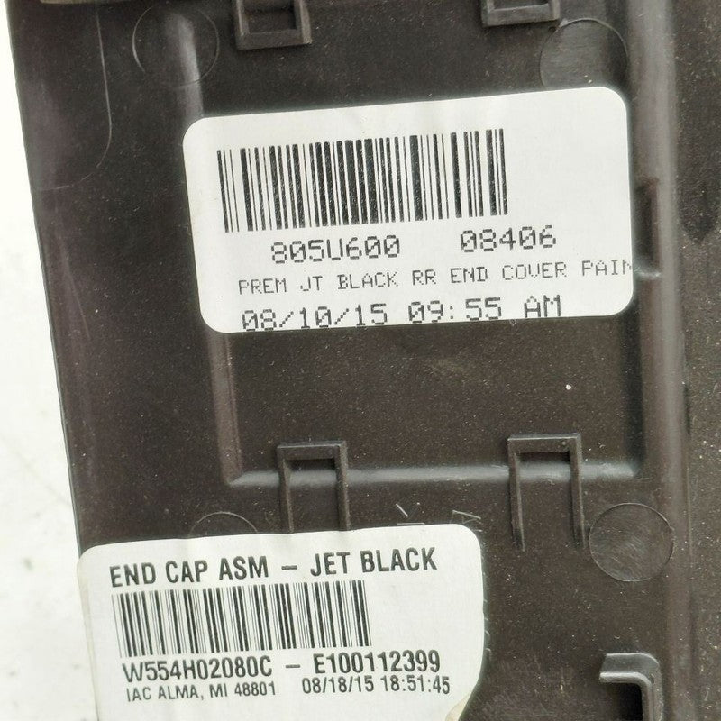 Cadillac XTS Center Console Rear End Cap Trim Cover      2016 2017 201