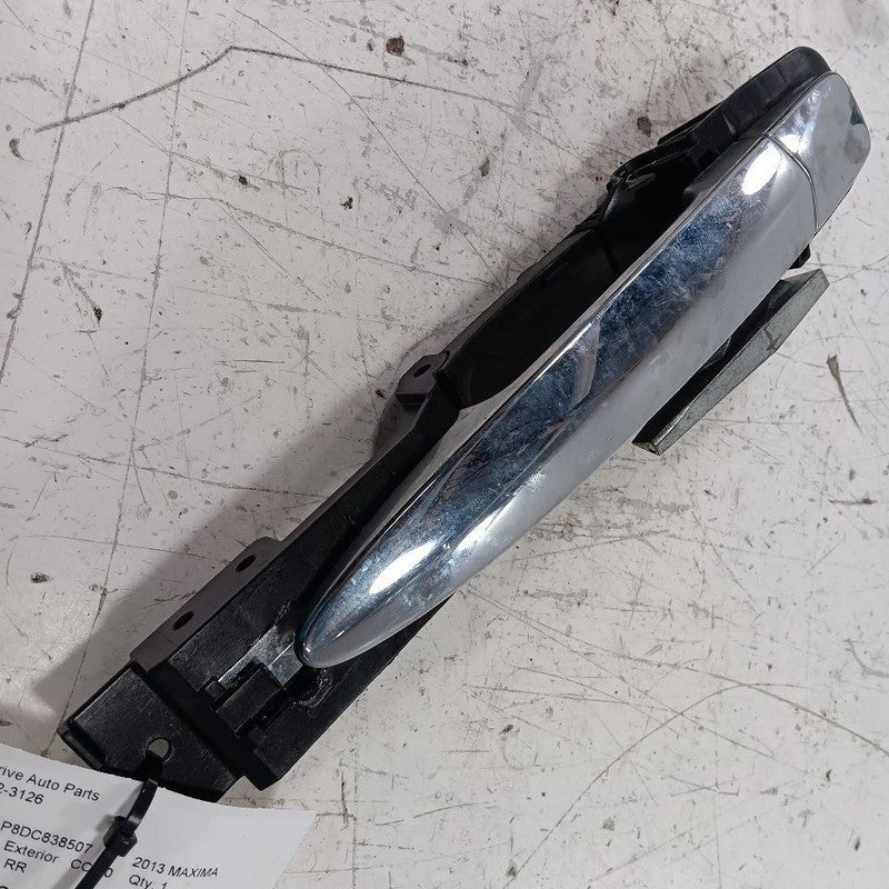 Passenger Door Handle Exterior Assembly Door Rear Fits 09-14 Nissan Ma