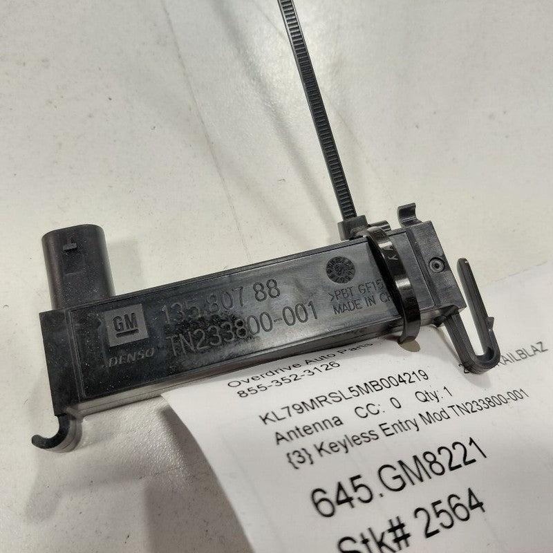 Chevy Trailblazer Keyless Entry Antenna Module {TN233800-001} 2021 202