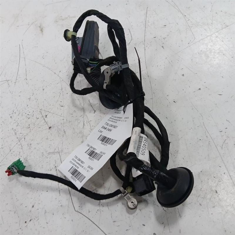 Chevy Malibu Door Harness Wire Wiring Right Passenger Rear  2019 2020 2021 2022 