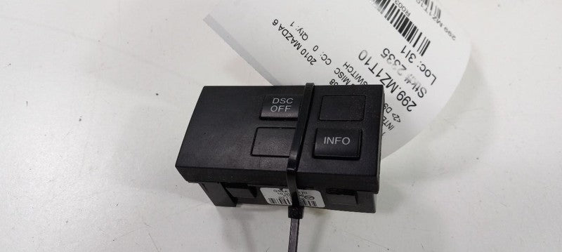 Mazda 6 DSC Off Switch 2009 2010 2011 2012 2013 OEM