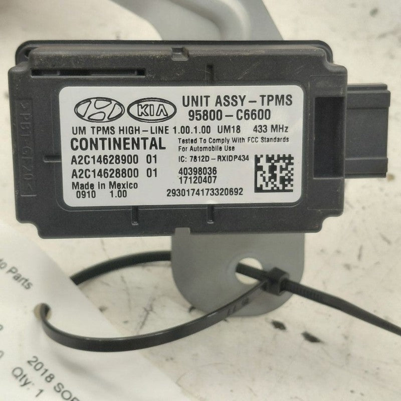 Suspension TPMS Control Module Fits 19-20 Kia Sorento