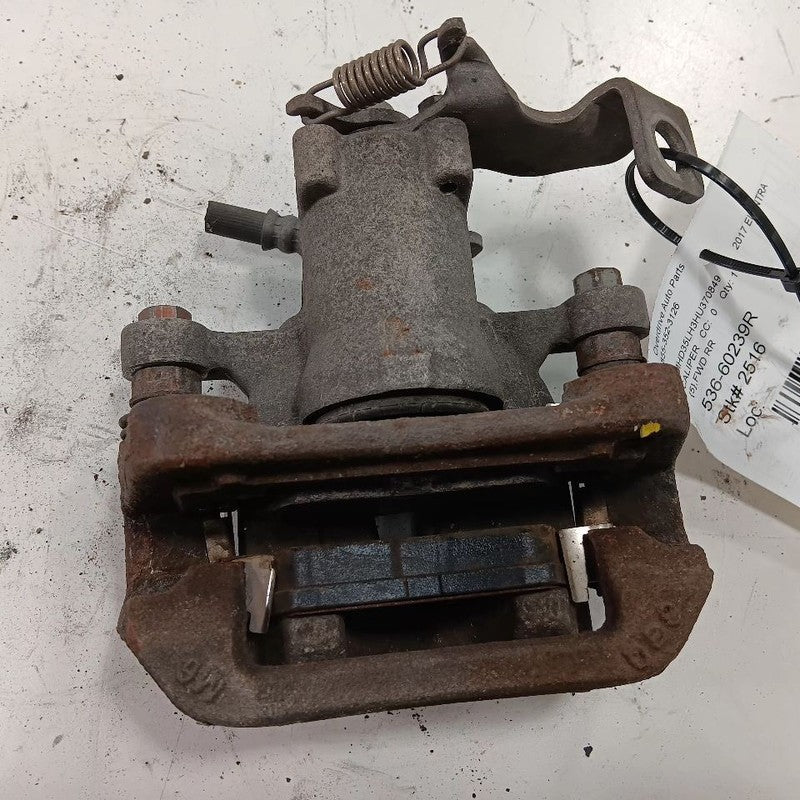 Passenger Right Rear Brake Caliper Hatchback GT Fits 13-17 Hyundai Ela
