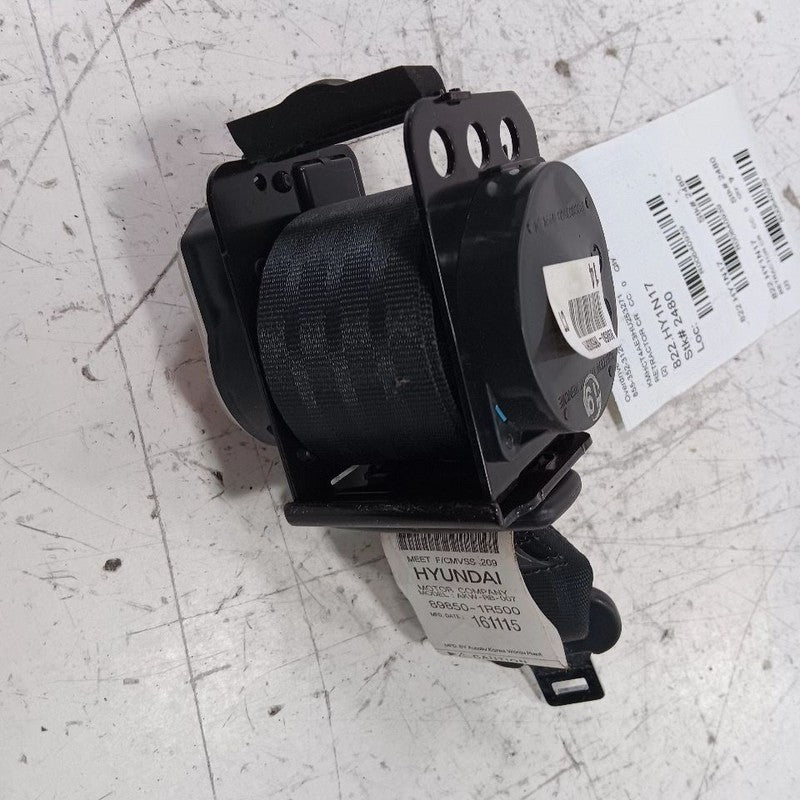 Hyundai Accent Seat Belt Strap Retractor Center Middle Rear Back 2014 