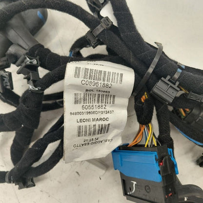Alfa Romeo Stelvio Door Harness Wire Wiring Right Passenger Rear  2018