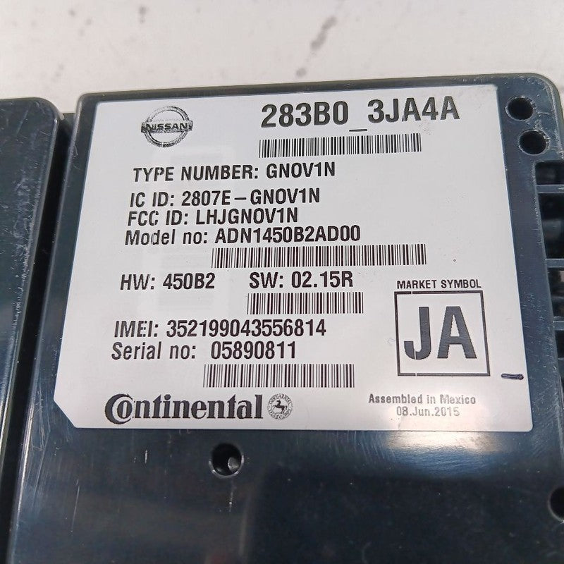 283B03JA4A Communication Telematics Computer Control Module Fits 14-19 INFINITI Q50