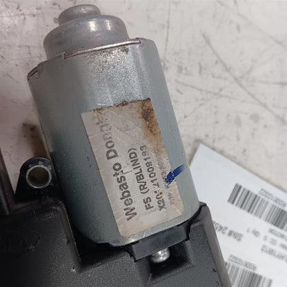 Hyundai Veloster Electric Power Sun Moon Roof Glass Blind Motor  2012 2013 2014 