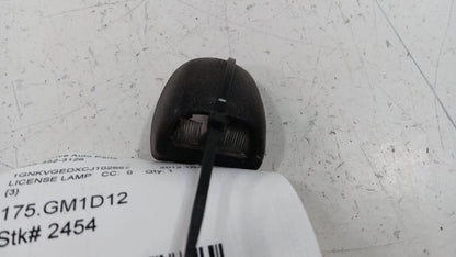 Chevy Traverse License Plate Light Lamp  2010 2011 2012 2013