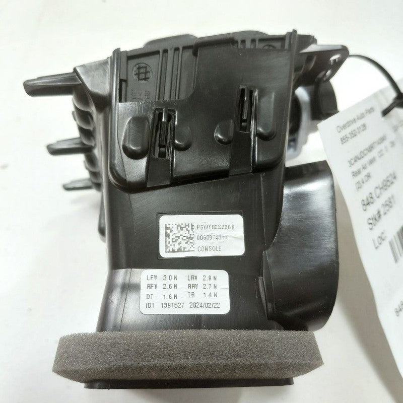 Jeep Compass Heat Heater AC Air Vent Rear Back  2025 2024 2023 OEM