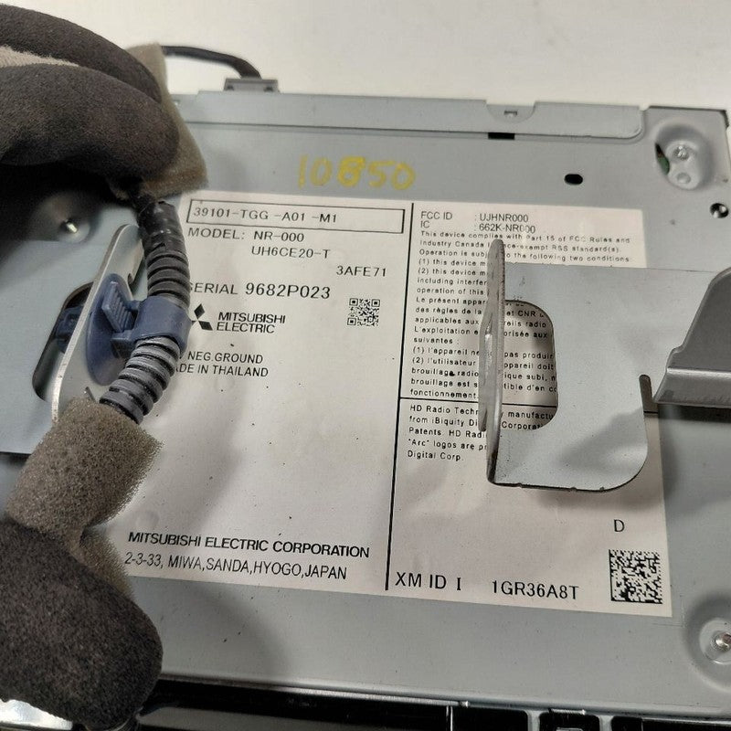 39101TGGA01 Audio Equipment Radio Receiver Hatchback EX US Market Fits 17-18 Honda Civic