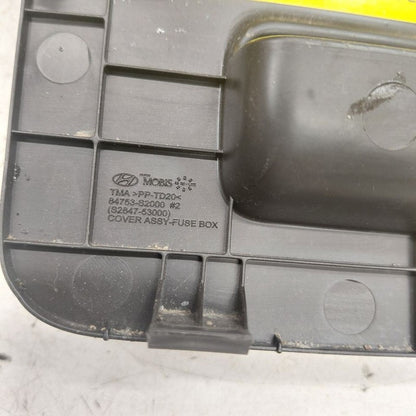 Hyundai Santa Fe Fuse Box Cover 2019 2020