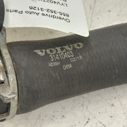 Volvo S60 Radiator Hose Line Tube  2018 2017 2016