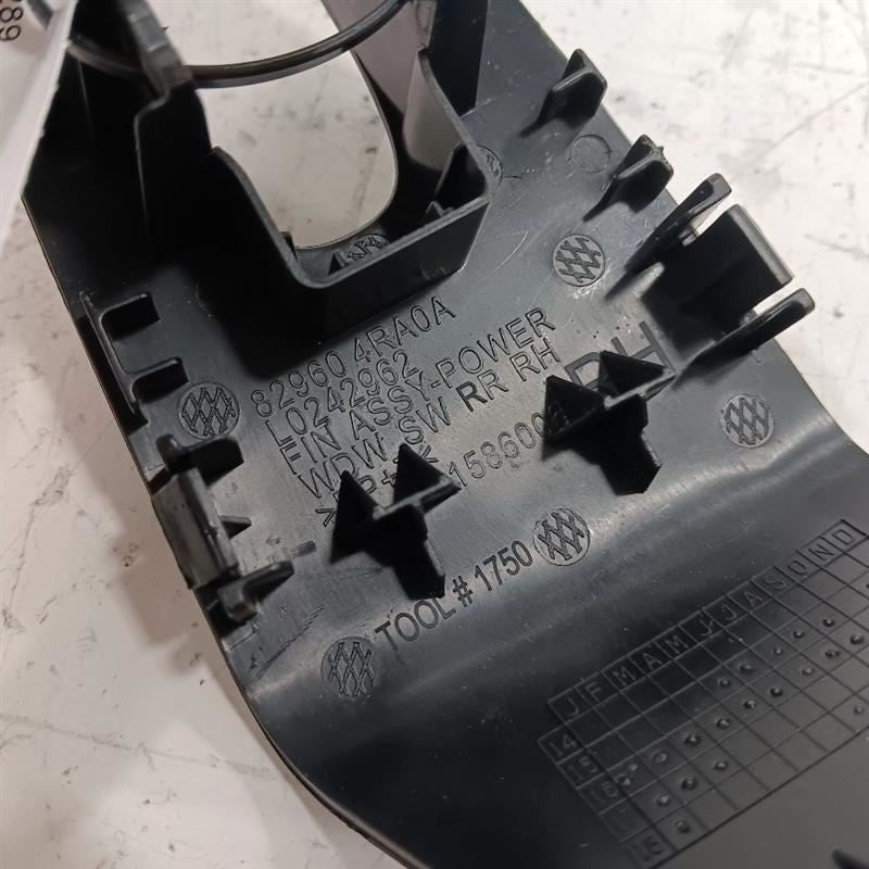 Nissan Maxima Passenger Right Rear Door Switch Bezel 2018 2019 2020