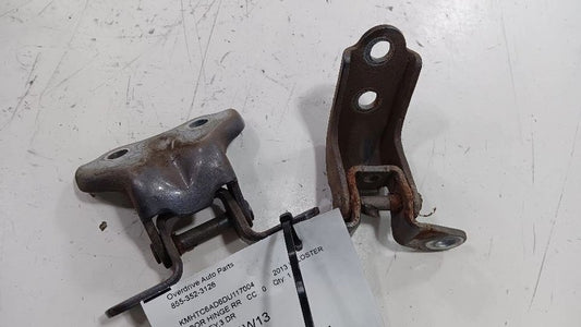Hyundai Veloster Door Hinge Set Right Rear Passenger  2012 2013 2014 2