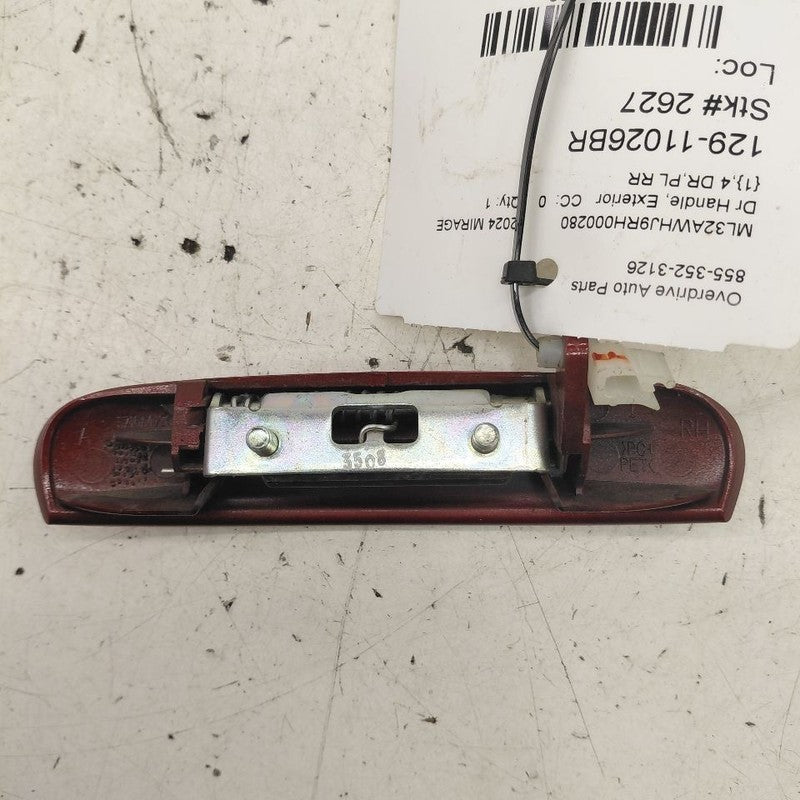 Passenger Right Rear Door Handle Exterior Fits 14-15 17-24 Mitsubishi 