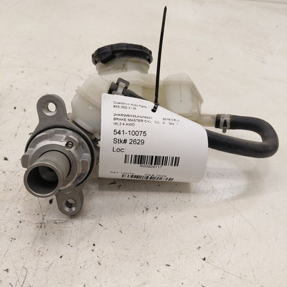 Brake Master Cylinder Turbo Fits 17-20 Honda CR-V