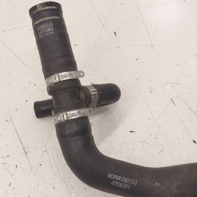 Fiat 500 X Model   Radiator Hose Line Tube  2016 2017